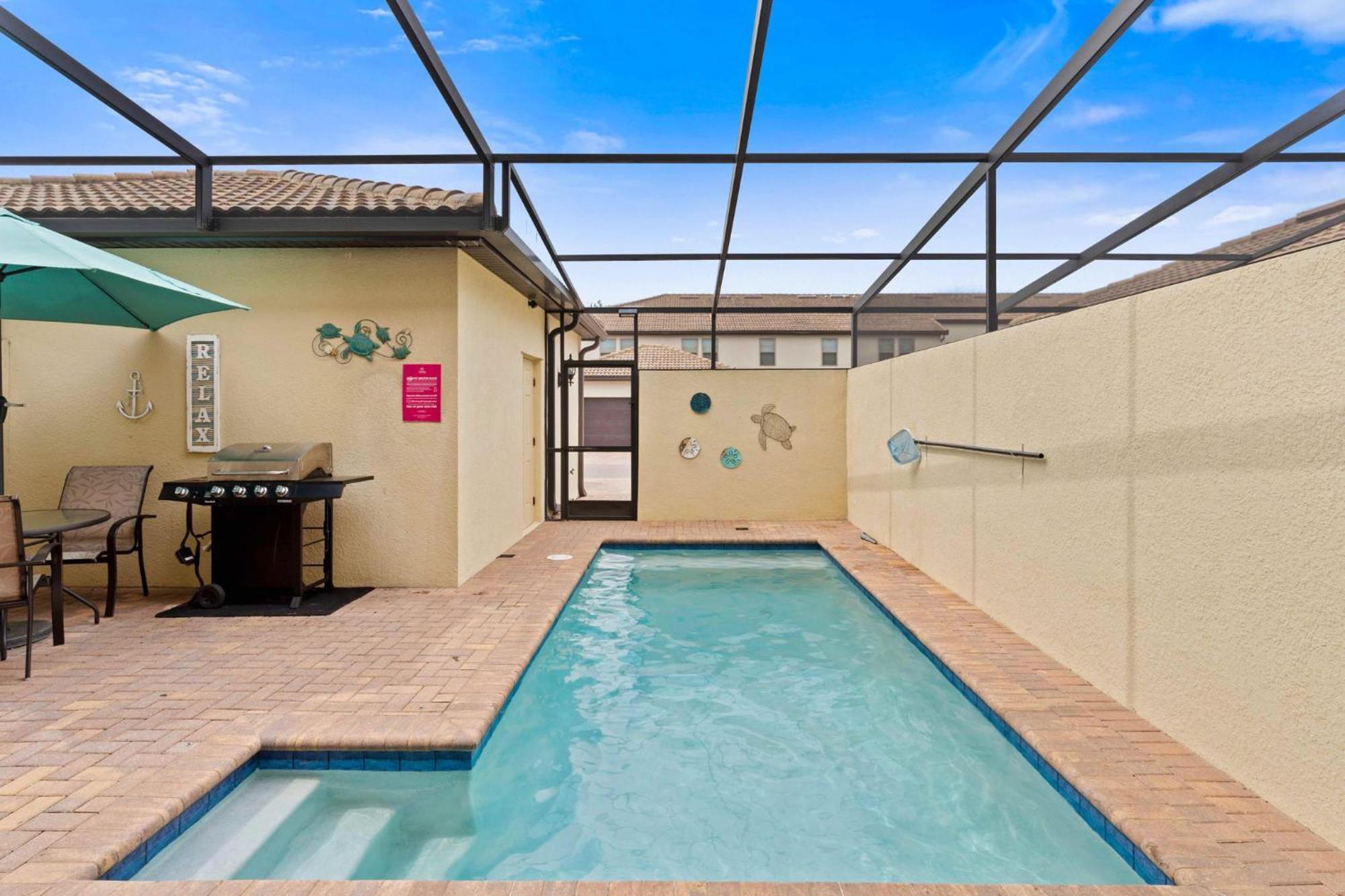 Townhome With Private Pool, Bbq & Free Waterpark Kissimmee Ngoại thất bức ảnh