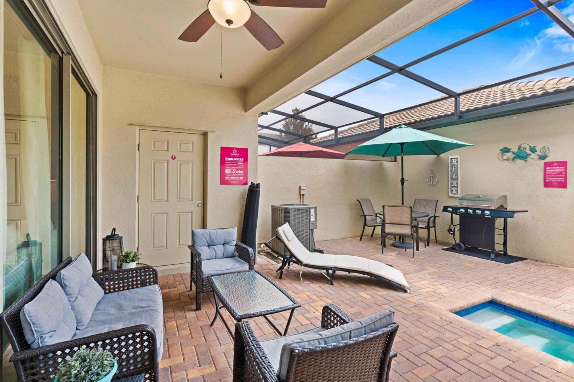 Townhome With Private Pool, Bbq & Free Waterpark Kissimmee Ngoại thất bức ảnh